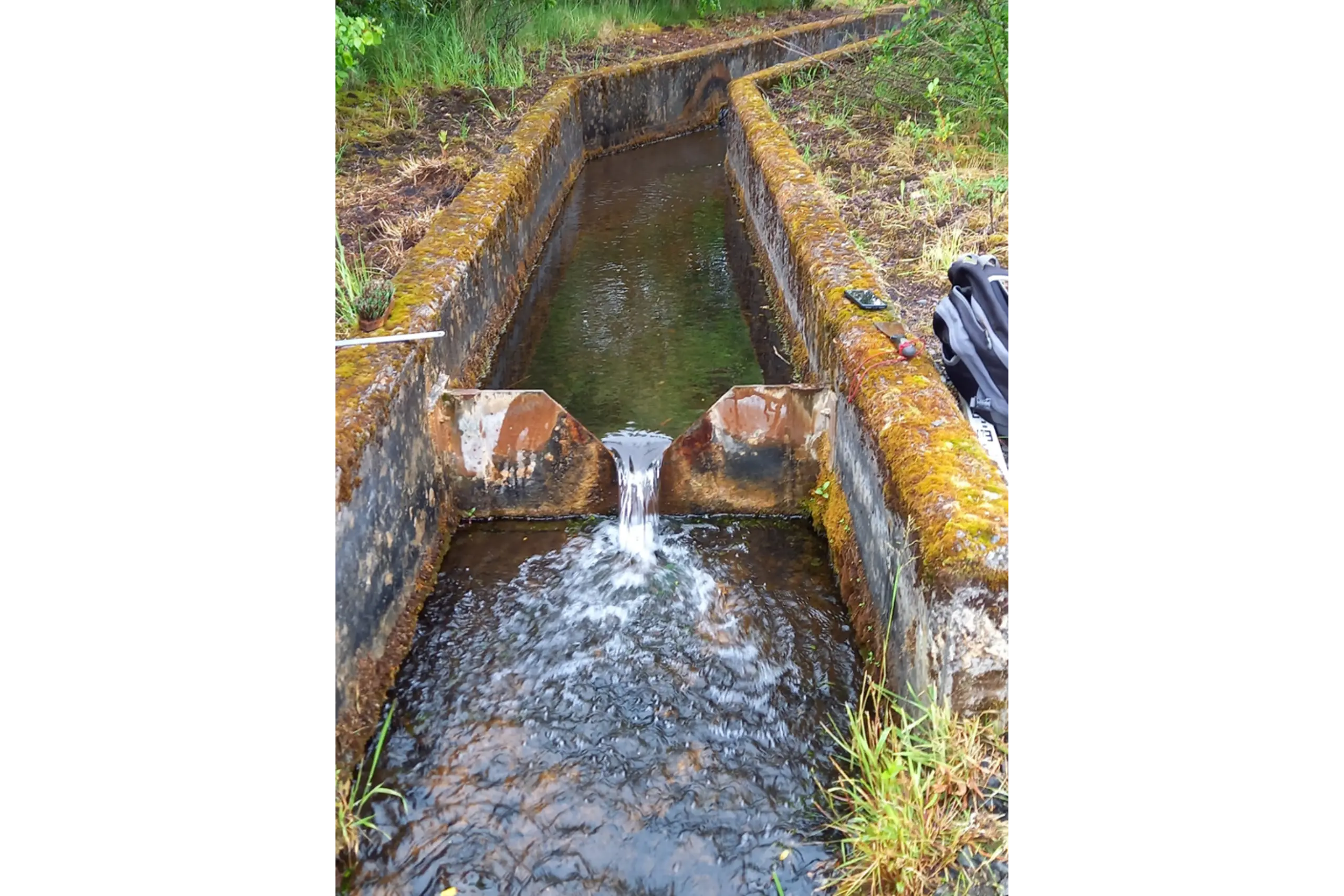 Image of existing V-Notch Weir plate