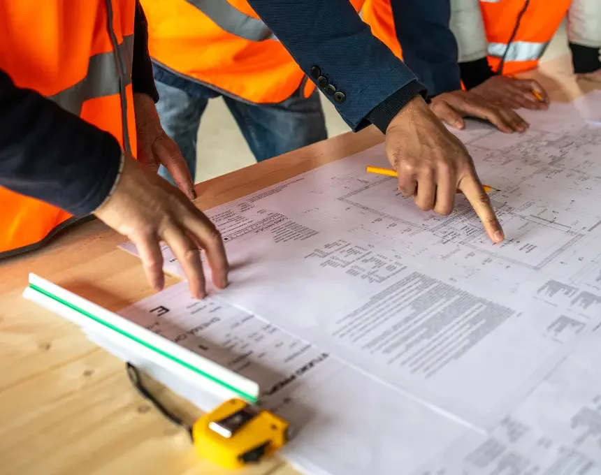 Construction site planning