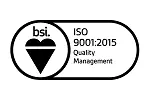 ISO 9001:2015 Quality Management logo