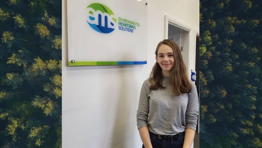 EMS welcome University of Sheffield work experience student, Emma Bladen