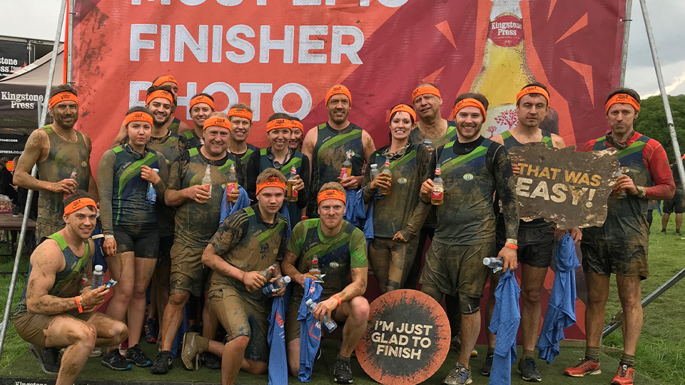 Team EMS finish Tough Mudder