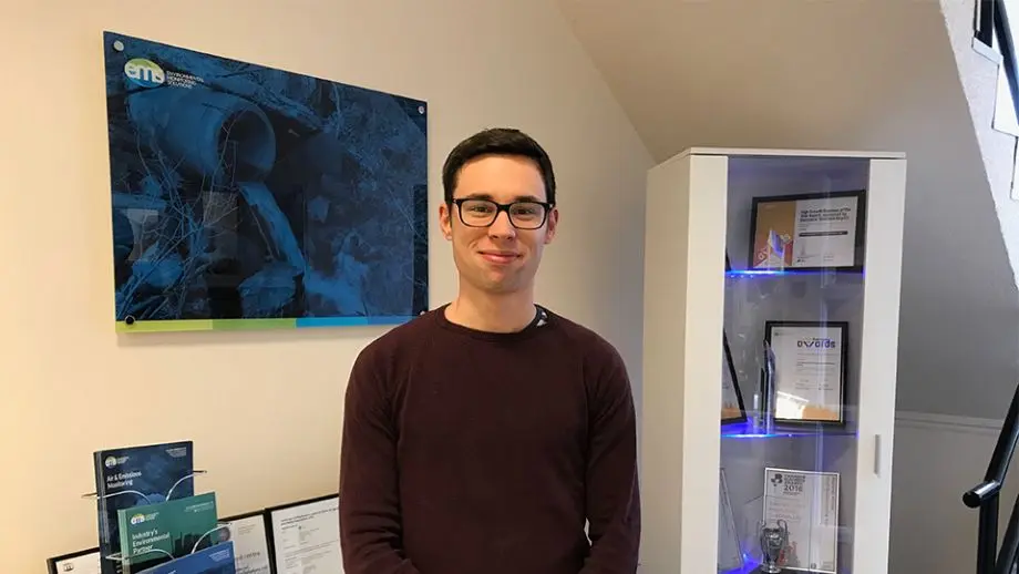 Italian Erasmus student, Marco Eulogi, joins the EMS team