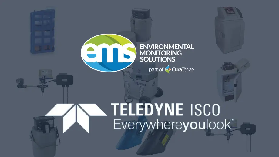 EMS and Teledyne ISCO logos