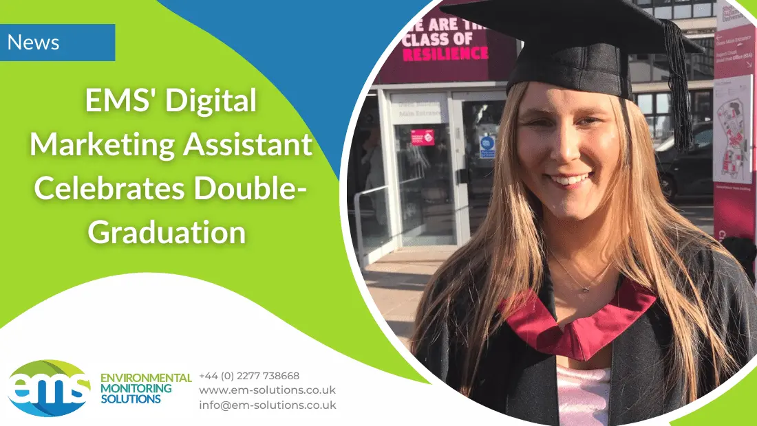 EMS' Digital Marketing Assistant Celebrates Double-Graduation