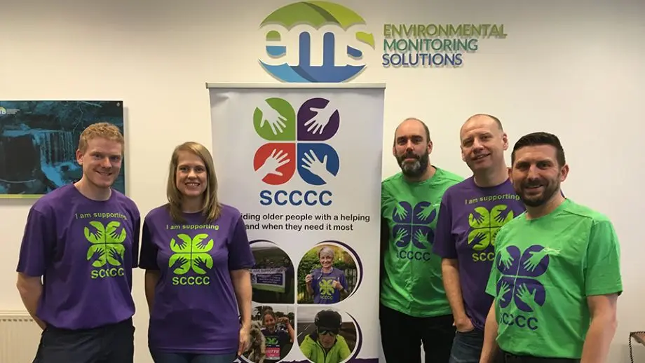 EMS run the Sheffield Half Marathon to Raise Money for SCCCC